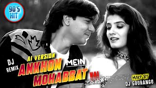 Ankhon Me Mohabbat Hai Mathe Pe Pasina Hai (Cover) EDM Remix ajay devgan old song dj remix