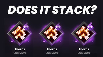 Testing 3 Thorns: Does it Stack? Let