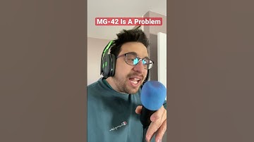 The MG-42 Has No Recoil…