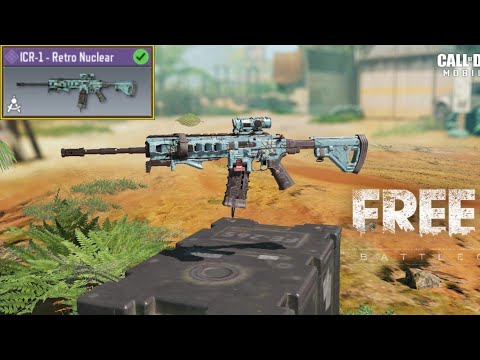 How To Unlock Get Icr 1 Retro Nuclear In Cod Mobile Free Icr 1 Retro Nuclear Youtube