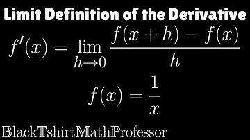 Limit Definition of the Derivative f