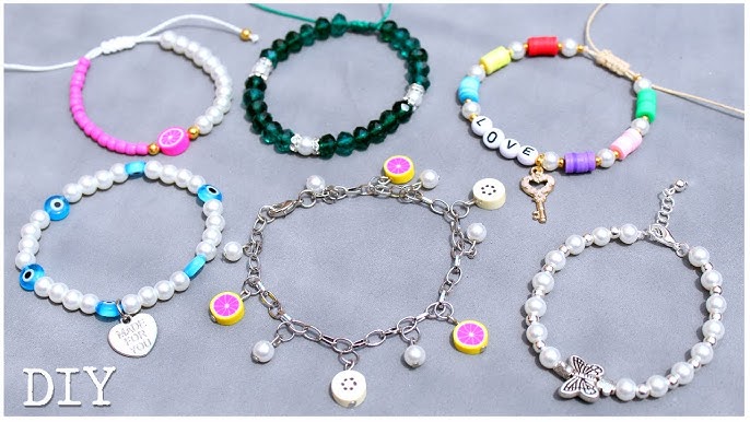 🌸 Pulseras para niñas ✨ super fácil de hacer ✓ 