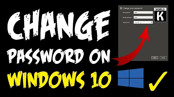 Change / Reset  Password - Windows 10 [Quick & Easy]