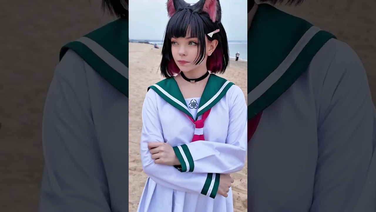 Kazusa beach date #ブルアカ #cosplay #コスプレ