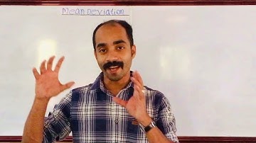 Mean deviation/measures of dispersion part 9