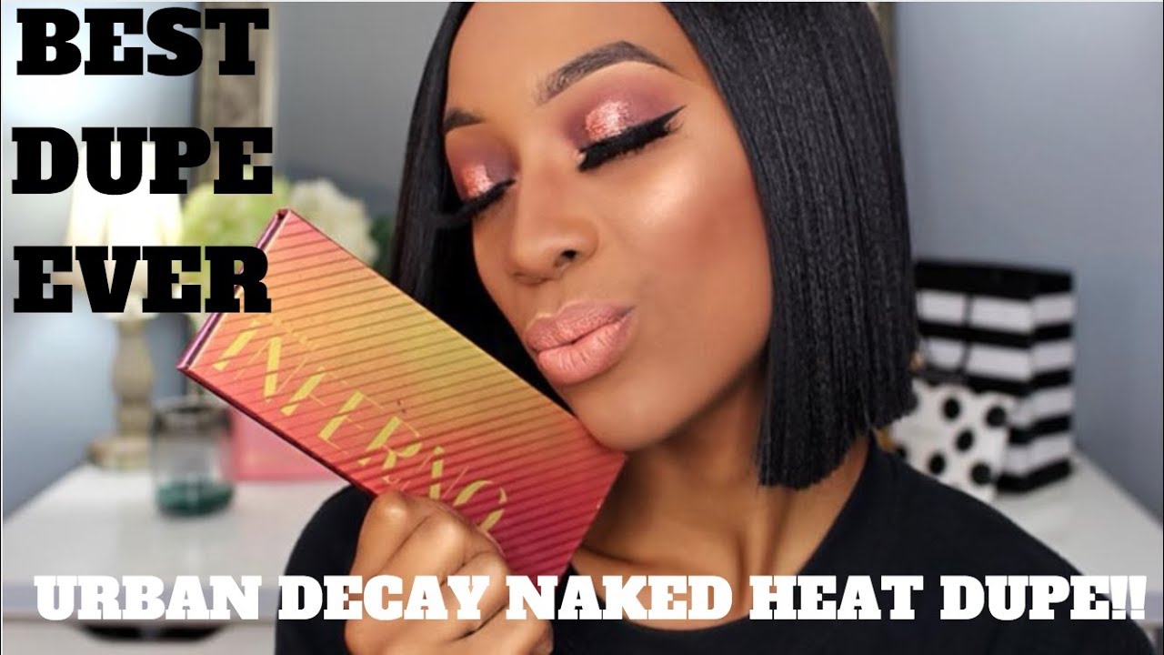Urban Decay Naked Heat Dupe | Ft Shop Hush Inferno Palette