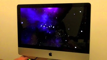 2011 Core i5 21.5 inch Apple iMac First Boot UP