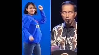 Tiktok viral Pak Jokowi tidak suka Cewek goyang goyang seksi.