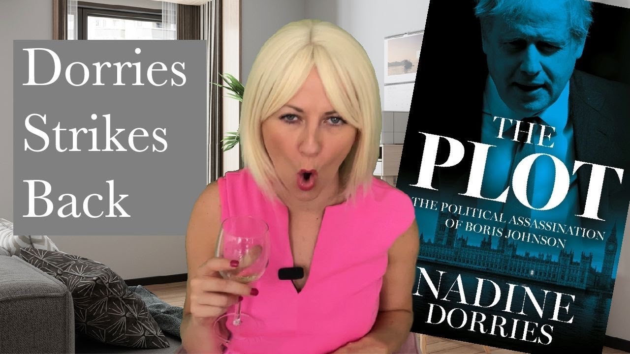 Navine Borries and Boris Johnson: Books and Passwords (A Nadine Dorries Parody)