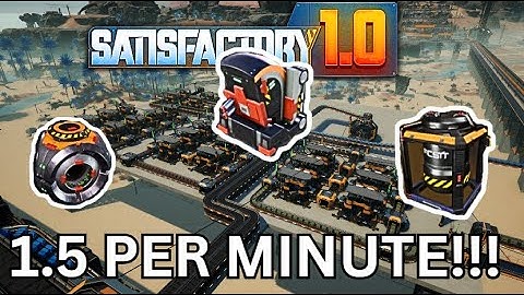 Making Assembly Director Systems In Satisfactory 1.0