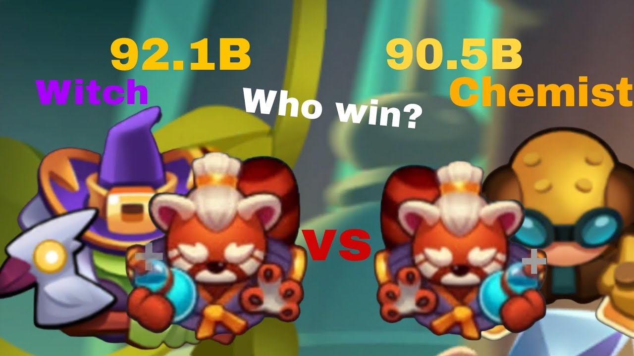 182.6B Spirit + Witch VS Spirit + Chemist | Rush Royale