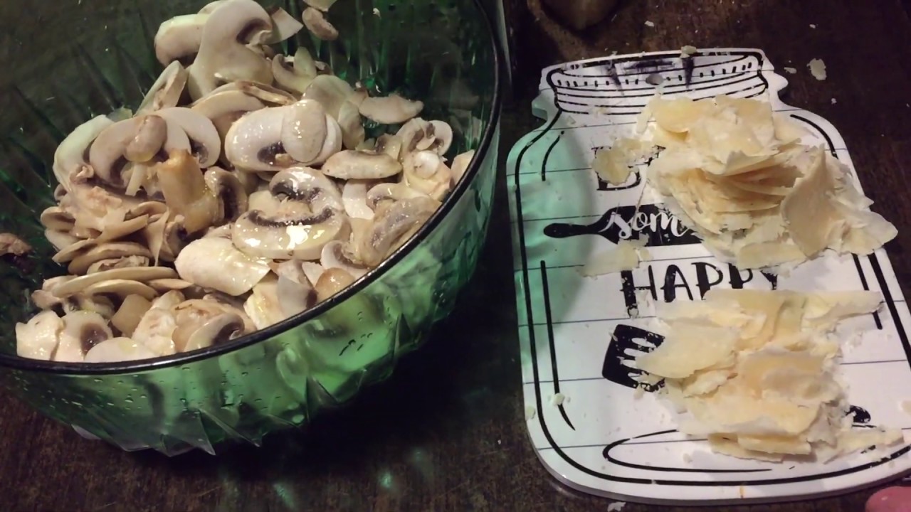 insalata di funghi e parmigiano 60 mesi