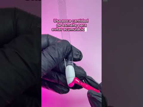 Manicura francesa SIMÉTRICA y sin errores… ¡Sigue estos pasos y verás la diferencia! #nailart