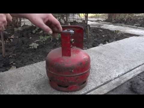 Первое использование горелки