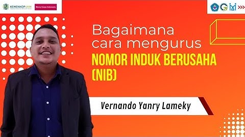 Bagaimana cara mengurus Nomor Induk Berusaha (NIB)