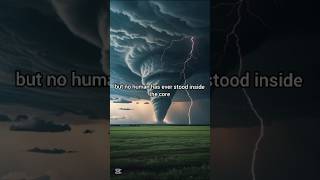This is What It Looks Like Inside a Tornado #tornado #naturaldisasters #climatechange #shorts