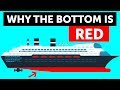 Why Ships Are Red Below the Waterline - YouTube