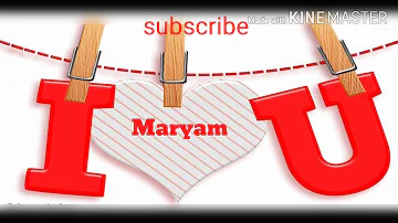 M name whatsapp status. Maryam name letter whatsapp status. M letter name status. Maryam status.