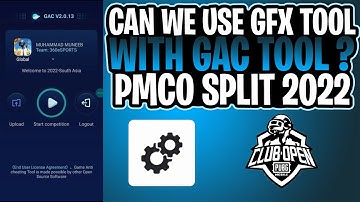 CAN WE USE GFX IN PMCO 2022 ? || GAC TOOL PMCO 2022 || PUBG MOBILE || TYSON GAMING