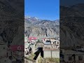 Autumn and snow capped mountains in Maitra Ramban