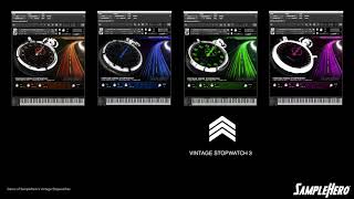 SampleHero - Vintage Stopwatch Demo Video