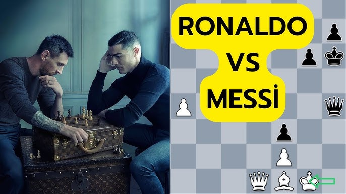 Messi, Ronaldo Play Chess In Louis Vuitton Campaign (And The Position Is  Real) 