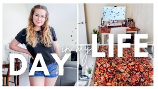 DAY IN MY LIFE // homemade soaked granola, rearranging my office, baking a gluten free cake + more