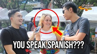 Two Filipinos speak Fluent Spanish at the Streets of Makati 🇪🇸