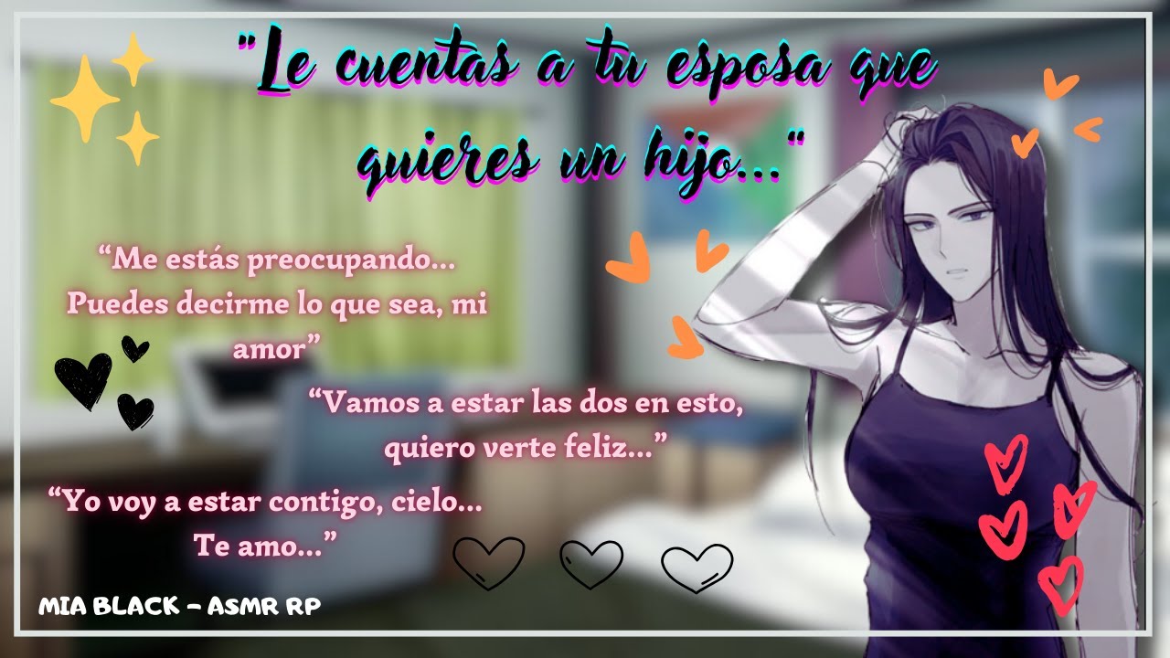 ASMR ROLEPLAY: Le cuentas a tu esposa que quieres tener un hijo (YURI)