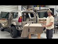 Lexus GX470 Seat Delete Enclosure Installation