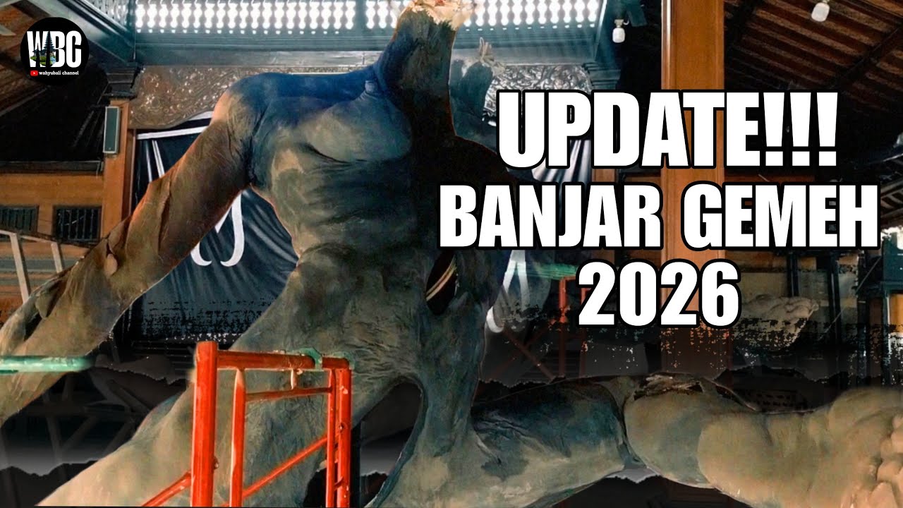 SUDAH CAT HITAM!!! UPDATE OGOH-OGOH  BANJAR GEMEH 2026