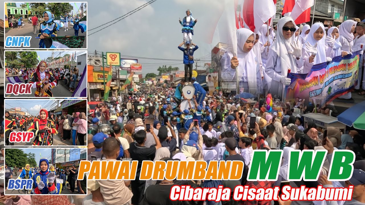 MANTAAF...! PAWAI DRUMBAND MWB CIBARAJA CISAAT