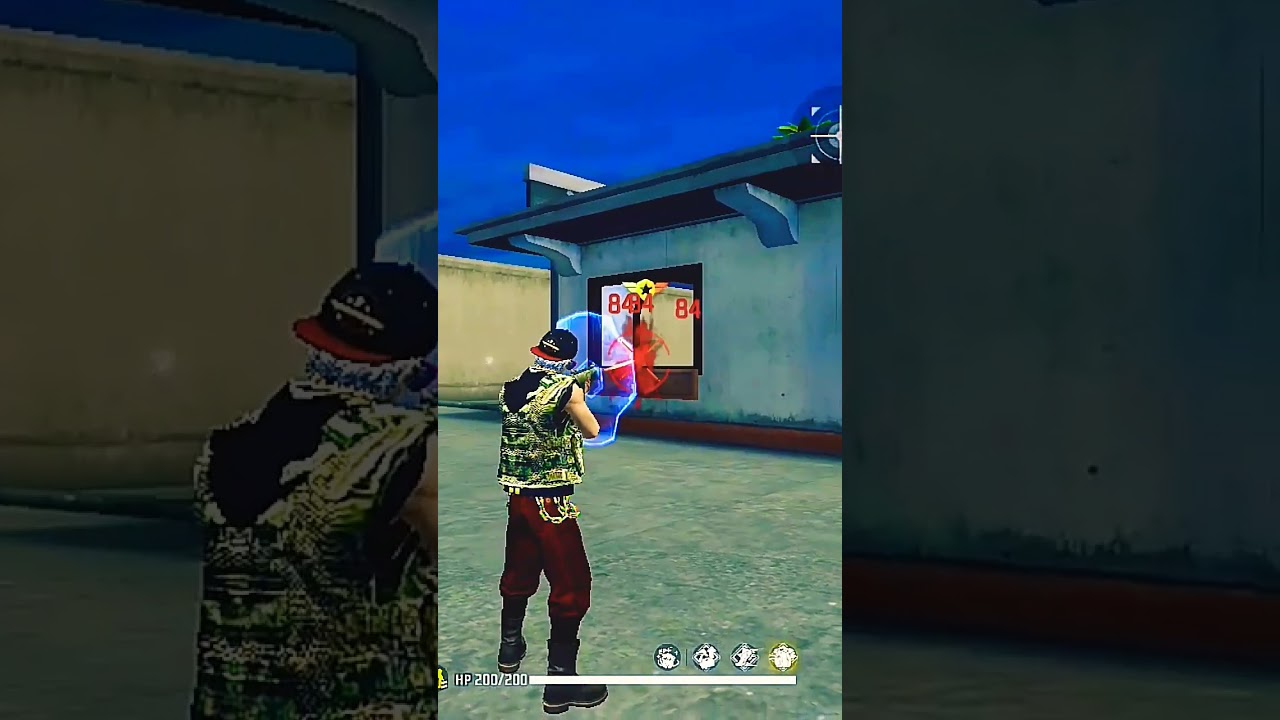 👽👽INVISIBLE HACKER ON TRAINING GROUND GARENA FREE FIRE 👽👽