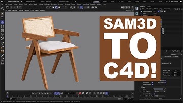 Meta Sam3D to Cinema 4D : Redshift Cinematic Workflow