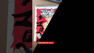 Drawing Goku's Most Powerful Form! 🌌 #Goku #DragonBall #AnimeArt#ultrainstinctgoku