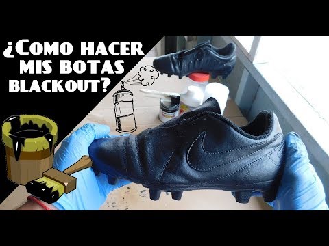 TUTORIAL Blackout / Como hacer mis botas blackout