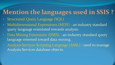 SSIS Interview Questions and Answers for freshers and experienced– Part 2