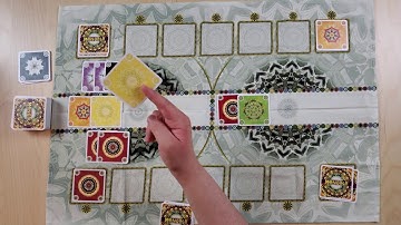 Mandala Solo Playthrough - Meeple Overboard