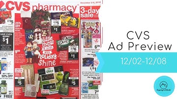 CVS Early Ad Preview - 12/02-12/08