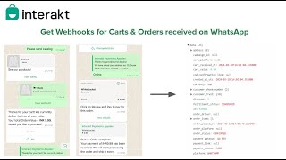 Webhooks for WhatsApp Carts & Orders