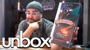 Port Of Call, a Dead Reckoning expansion unboxing: What