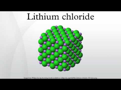 lithium chloride structure