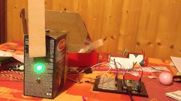 Barrière automatique en carton - Arduino