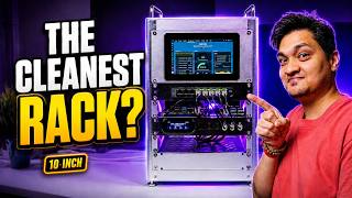 I Built the Cleanest 10-Inch Home Lab Rack