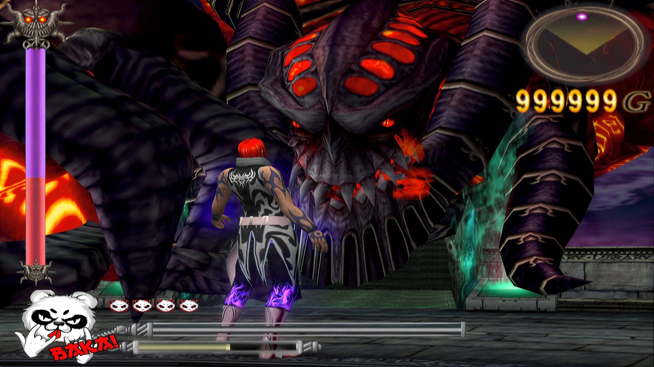 God Hand Azel Black X White Ending Hard Gameplay - YouTube