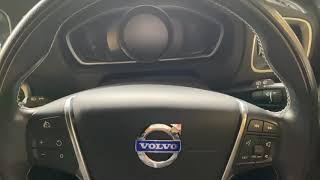 2018 Volvo S60 V60 Maintenance Reminder Reset 2017 2016 xc60 s90 v70