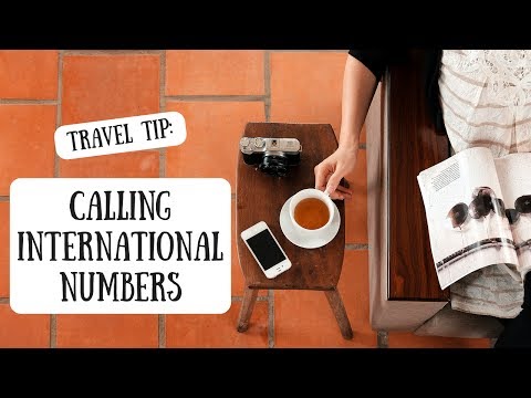 Video: How To Dial A Long Distance Number