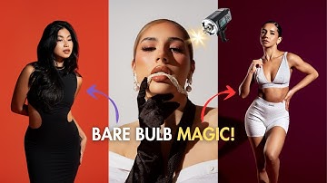 Bare Bulb Studio Lighting Explained: Simple Setup, Stunning Results