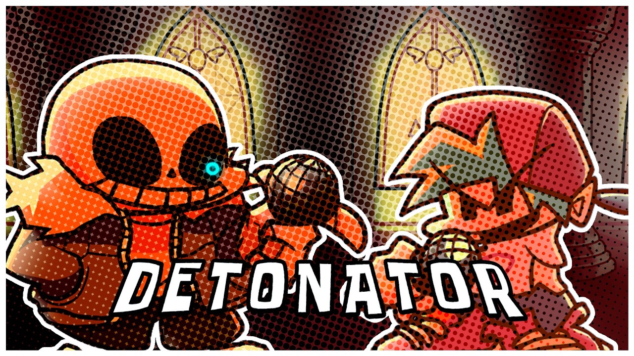 FNF DETONATOR but it's SANS vs BF | LunarFNF
