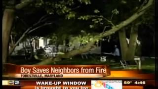Teen saves neighbors